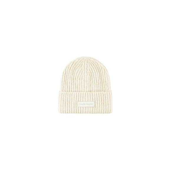 FAVORITE DAUGTER 'THE LOGO PATCH RIB BEANIE' IVORY - Picture 9 of 13